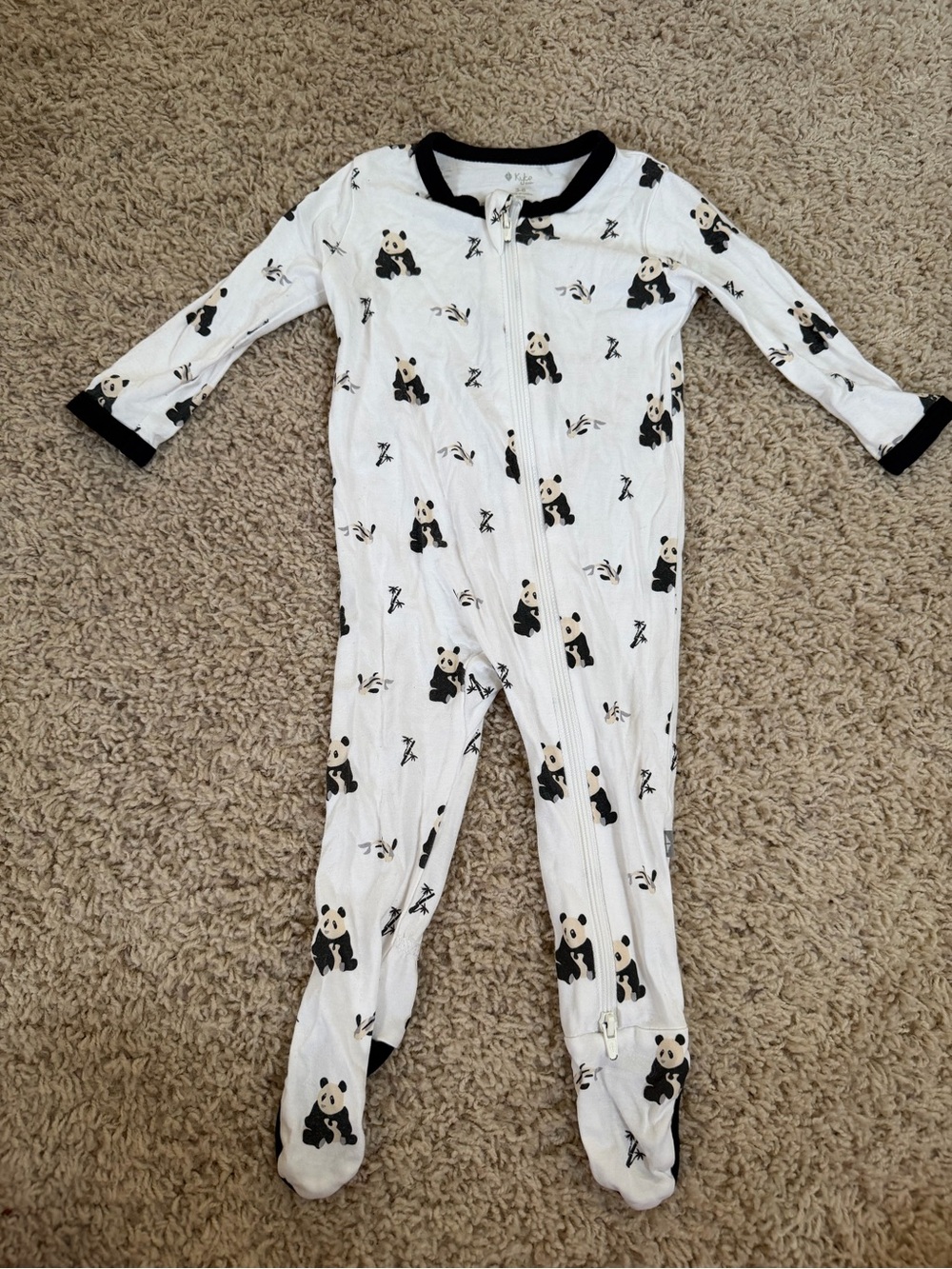 Kyte baby panda footie